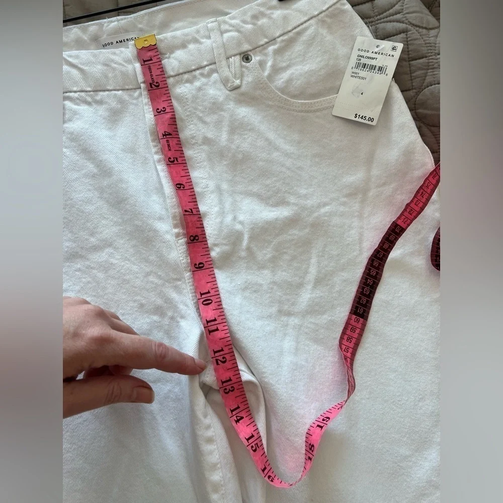 GOOD AMERICAN WHITE JEANS NWT